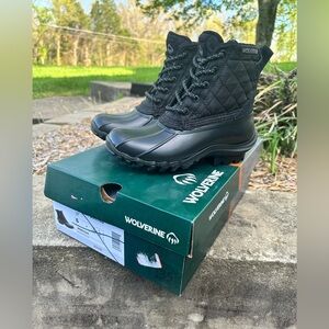 Wolverine Women’s‎ Torrent Quilted Duck Boot Size 6M New